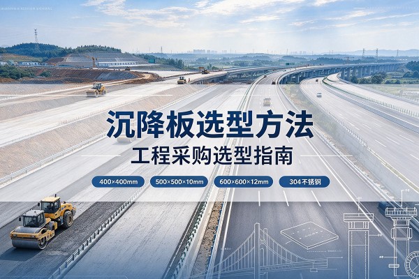 大足区沉降板选择方法