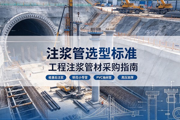 大足区注浆管选型标准