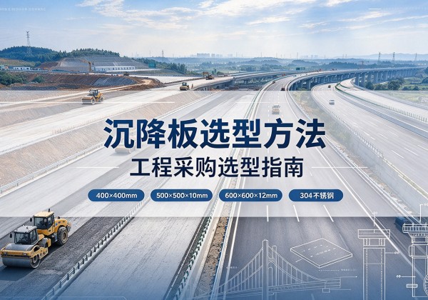 大足区沉降板选择方法